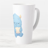 Dreamy Sleep Monster Kids Mug — Sweet Dreams カフェラテマグ (右アングル)