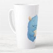 Dreamy Sleep Monster Kids Mug — Sweet Dreams カフェラテマグ (左アングル)