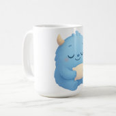Dreamy Sleep Monster Kids Mug — Sweet Dreams コーヒーマグカップ (正面左)
