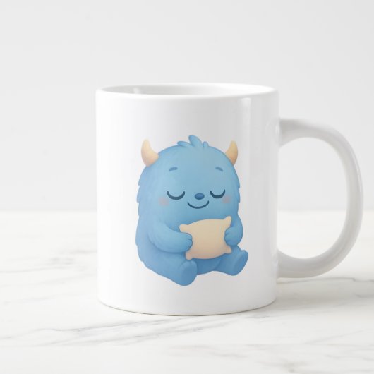 Dreamy Sleep Monster Kids Mug — Sweet Dreams ジャンボコーヒーマグカップ (右)