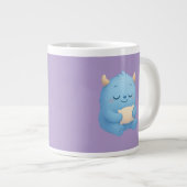 Dreamy Sleep Monster Kids Mug — Sweet Dreams ジャンボコーヒーマグカップ (正面右)