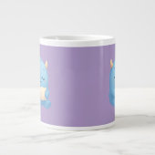 Dreamy Sleep Monster Kids Mug — Sweet Dreams ジャンボコーヒーマグカップ (正面)