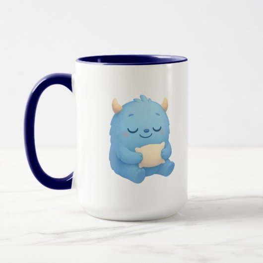 Dreamy Sleep Monster Kids Mug — Sweet Dreams マグカップ (左)