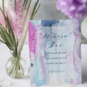 Dreamy Spring Bridal Shower Mimosa Bar Sign  台座サイン