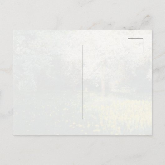 Dreamy spring orchard ポストカード (裏面)