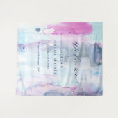 Dreamy Spring Welcome Cloth Tapestry Backdrop Sign タペストリー (正面(横))