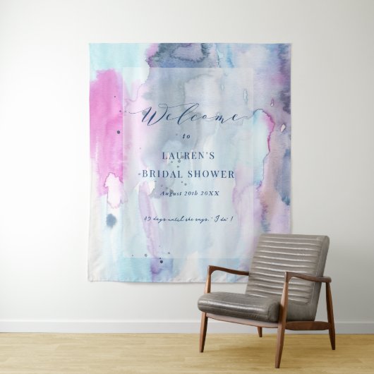 Dreamy Spring Welcome Cloth Tapestry Backdrop Sign タペストリー (インサイチュ)