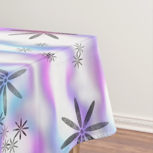 Dreamy Starburst Waves Pattern テーブルクロス (インサイチュ)