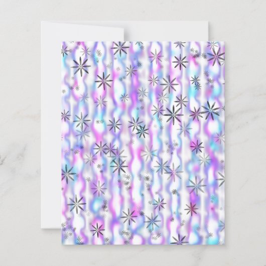 Dreamy Starburst Waves Pattern Scrapbook Paper (正面)