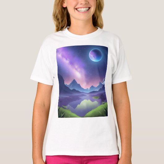 Dreamy Starry Night Tシャツ (正面)