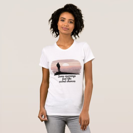 Dreamy Sunrise T-Shirt – Second Chances Tシャツ (正面フル)