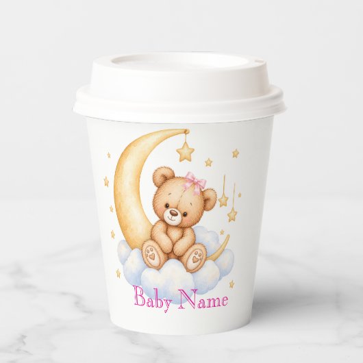 Dreamy Teddy Bear 紙コップ (正面)