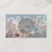 Dreamy Transparent Flowers Logo 名刺 (正面)