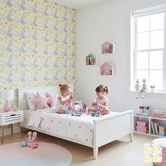 Dreamy Unicorn Pattern 壁紙 (クリエイターアップロード済み)