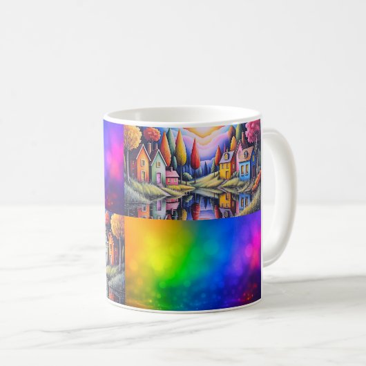 Dreamy Village Mug コーヒーマグカップ (正面右)