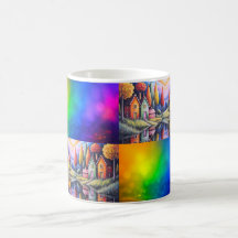 Dreamy Village Mug