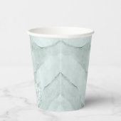 Dreamy Waterカラー結婚抽象芸術の緑ID817 紙コップ (右)