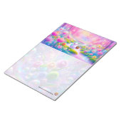Dreamy Watercolor Salamander Notepad ノートパッド (アングル)