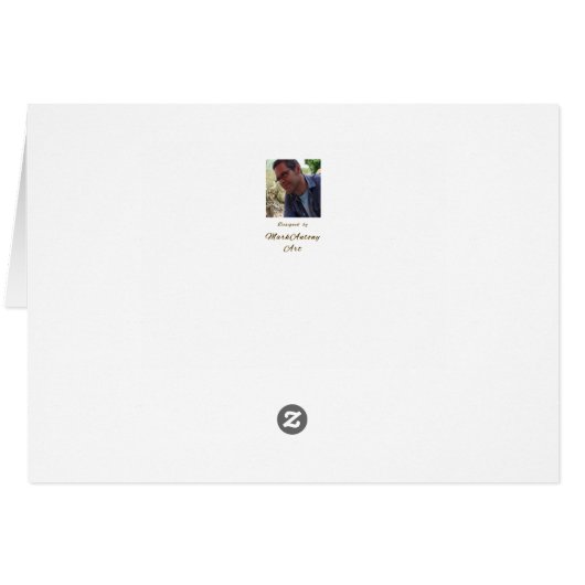 Dreamy watercolour  portrait  (裏面横)