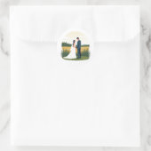 Dreamy Wedding Moment Sticker ラウンドシール (バッグ)