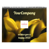Dreamy whimsical flowers 2026 custom calendar カレンダー (カバー)