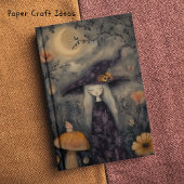 Dreamy Whimsical Halloween Witch Decoupage 薄葉紙