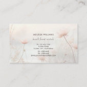 Dreamy Wildflowers Logo 名刺 (裏面)