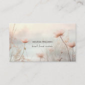Dreamy Wildflowers Logo 名刺 (正面)