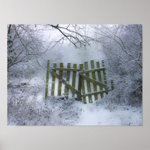 Dreamy winter wonderland ポスター