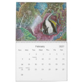 Dreamyfishの芸術2010のカレンダー カレンダー (2月 2027)
