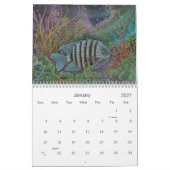Dreamyfishの芸術2010のカレンダー カレンダー (1月 2027)