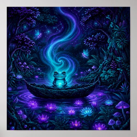 DreamyForestFrog ポスター (正面)