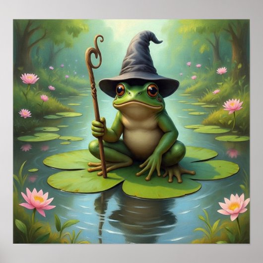 DreamyFrogWizard ポスター (正面)