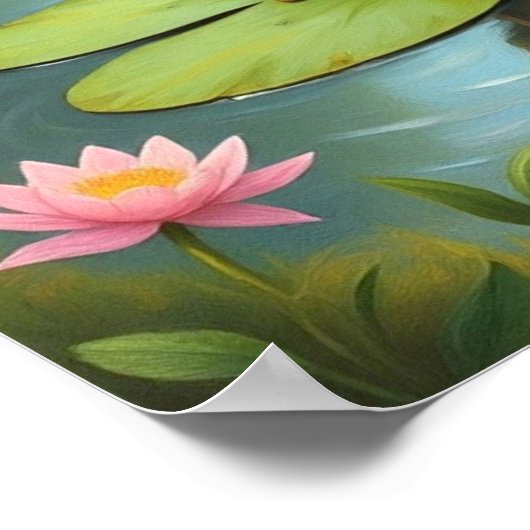 DreamyFrogWizard ポスター (角)