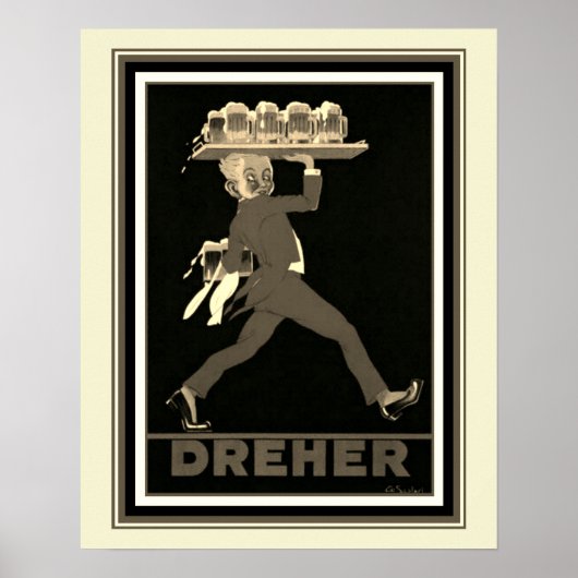 Dreher Beer Poster 16 x 20 ポスター (正面)
