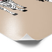 Drei Zebras  フォトプリント (角)