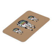 Drei Zebras マグネット (左側)