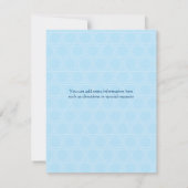 Dreidelのハヌカー（ユダヤ教の祭り）のパーティの招待状 招待状 (裏面)