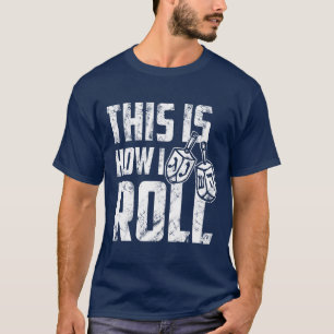 Dreidelハヌカーのハヌカー(ユダヤ教の祭り)のワイシャツのおもしろいな Tシャツ