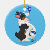 Dreidel-のオーナメントを回して下さい セラミックオーナメント (裏面)