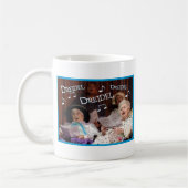 Dreidel Dreidel Dreidel コーヒーマグカップ (左)