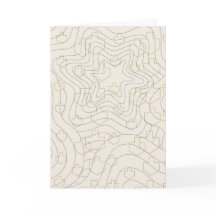 「Dreidells & Stars」グリーティングカードと封筒