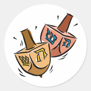Dreidels ラウンドシール