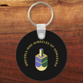 DREIDELS AND MIRACLES OF HANUKKAH キーホルダー (裏面)