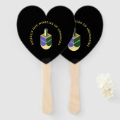 DREIDELS AND MIRACLES OF HANUKKAH ハンドファン (正面&裏面)