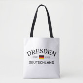 Dresden Deutschland Coordinates German トートバッグ (正面)