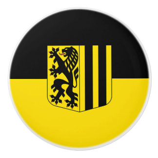 Dresden emblem Germany flag symbol coat arms セラミックノブ