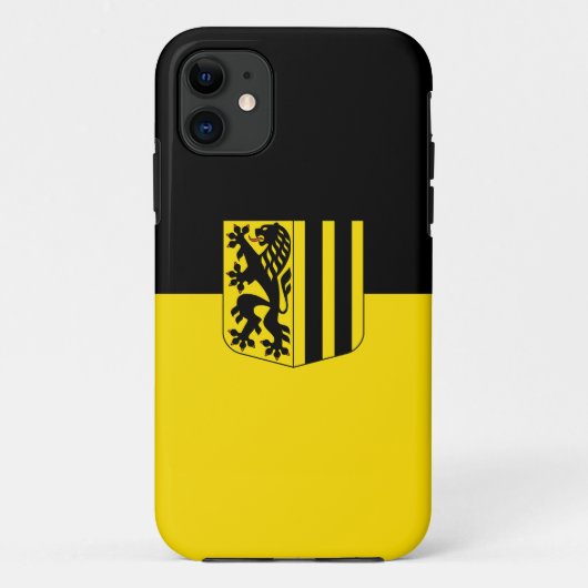 Dresden emblem Germany flag symbol coat arms Case-Mate iPhoneケース (裏面)