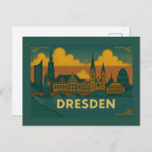 Dresden Germany City Art ポストカード (正面/裏面)