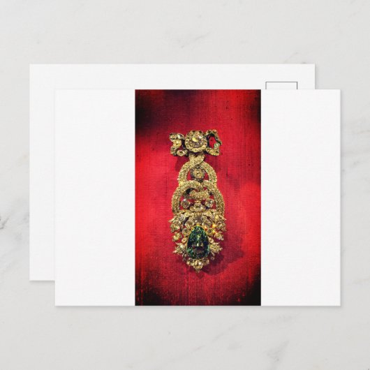 Dresden Green Diamond – Dresdner Grüner Diamant ポストカード (正面/裏面)